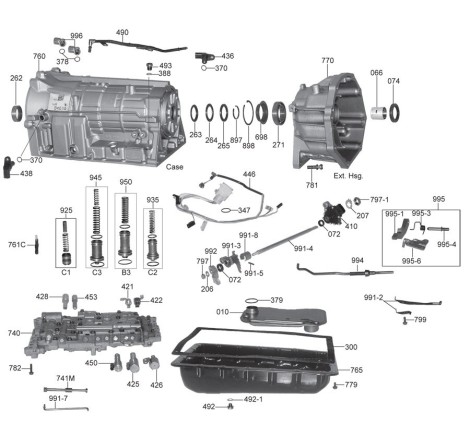 Caja de cambios automática Aisin Toyota A750