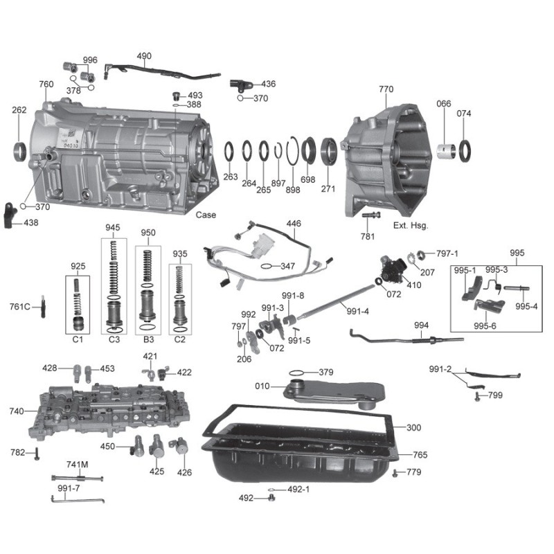 Caja de cambios automática Aisin Toyota A750