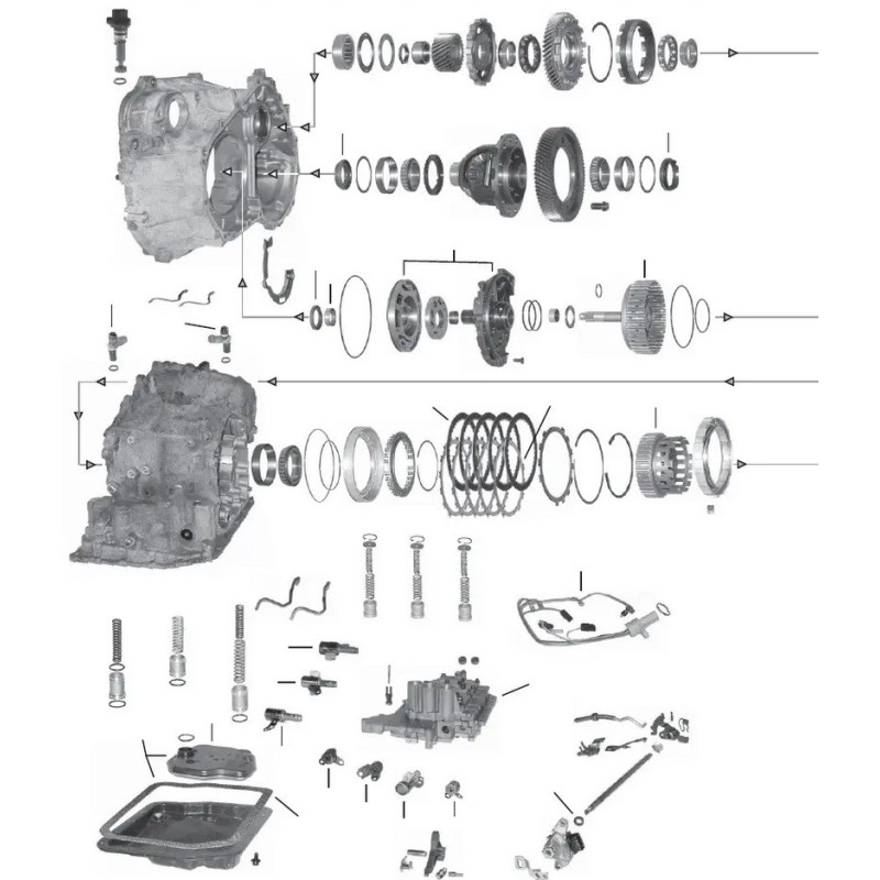 Caja de cambios automática Aisin Toyota U151