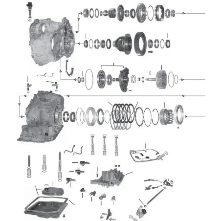 Caja de cambios automática Aisin Toyota U151