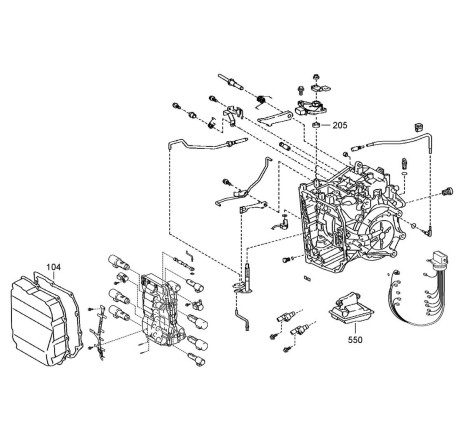 Caja de cambios automática Aisin Toyota U881