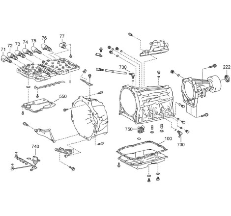 Caja de cambios automática Aisin Toyota AC60