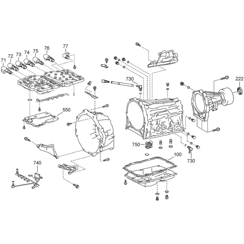 Caja de cambios automática Aisin Toyota AC60