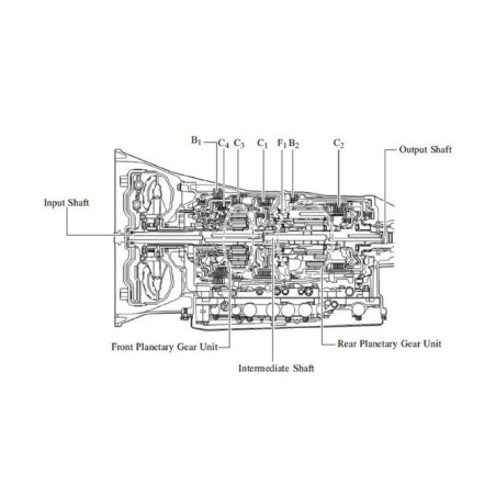 Caja de cambios automática Aisin Toyota AE80