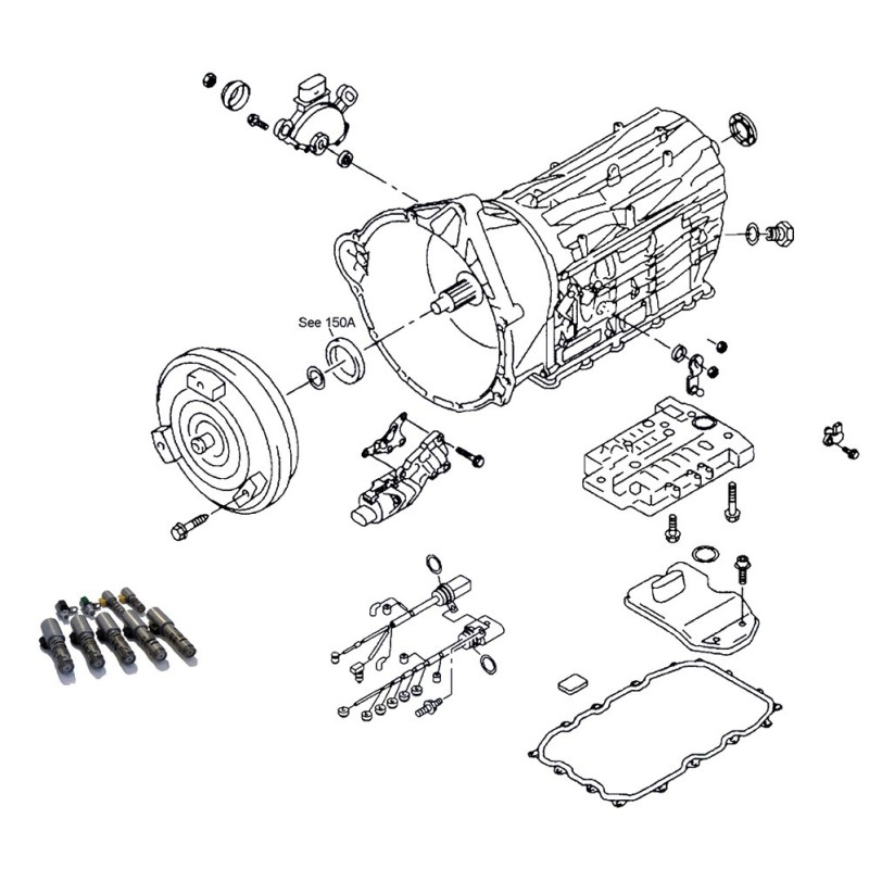 Caja de cambios automática Aisin TR-82SD