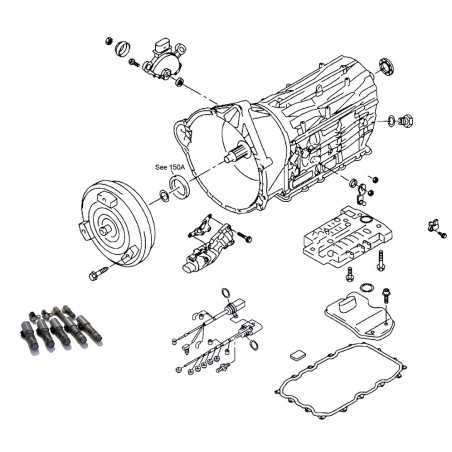 Caja de cambios automática Aisin TR-82SD