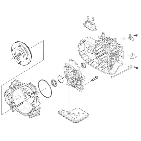 Caja de cambios automática Ford 6F15