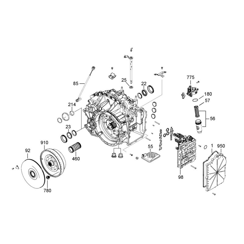 Caja de cambios automática Getrag 6DCT450 (DW6)