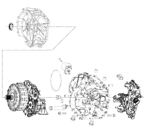 Caja de cambios automática Getrag 7DCL750 (SpeedShift 700.40)