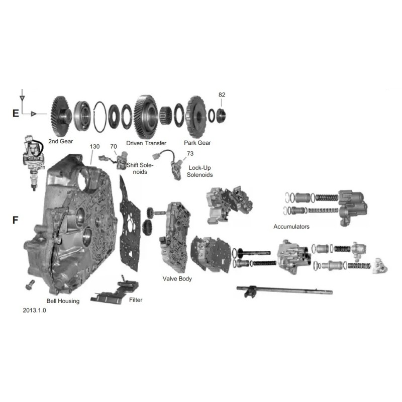 Caja de cambios automática Honda H4A