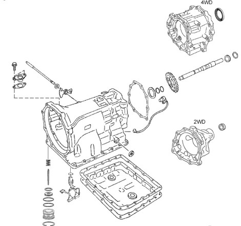 Caja de cambios automática Jatco JR507E