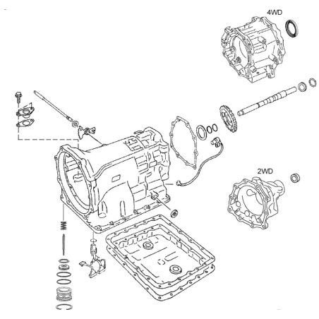 Caja de cambios automática Jatco JR507E