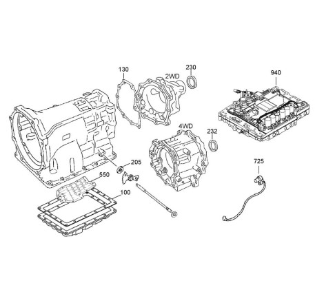 Caja de cambios automática Jatco JR710E