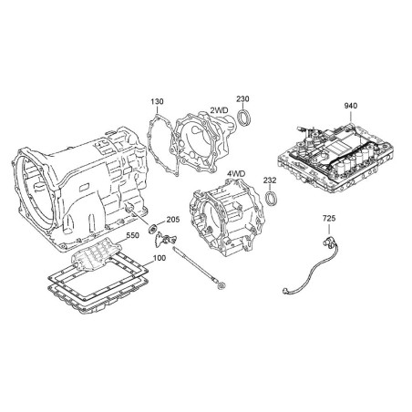 Caja de cambios automática Jatco JR710E