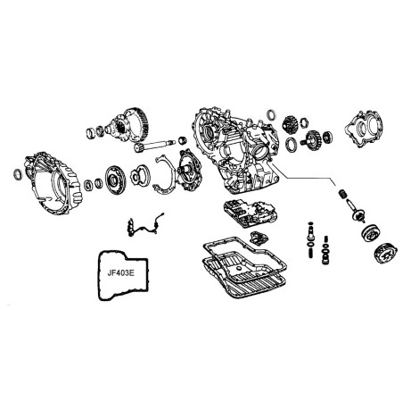 Caja de cambios automática Jatco JF403E (LJ4A-EL)