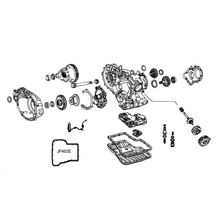 Caja de cambios automática Jatco JF403E (LJ4A-EL)