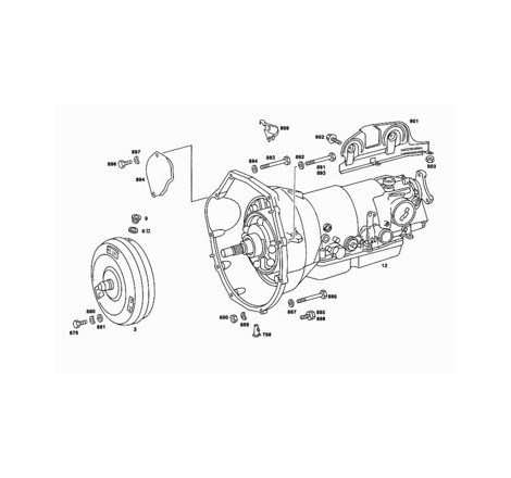 Caja de cambios automática Daimler W4A040 722.3