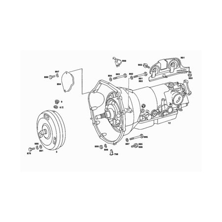 Caja de cambios automática Daimler W4A040 722.3