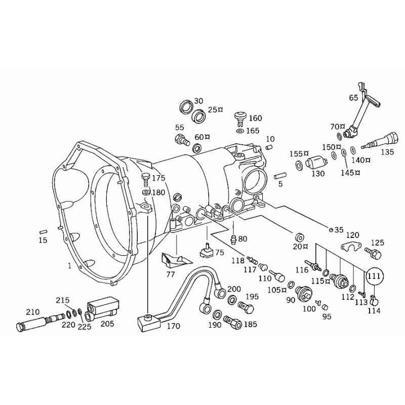 Caja de cambios automática Daimler W4A020 722.4