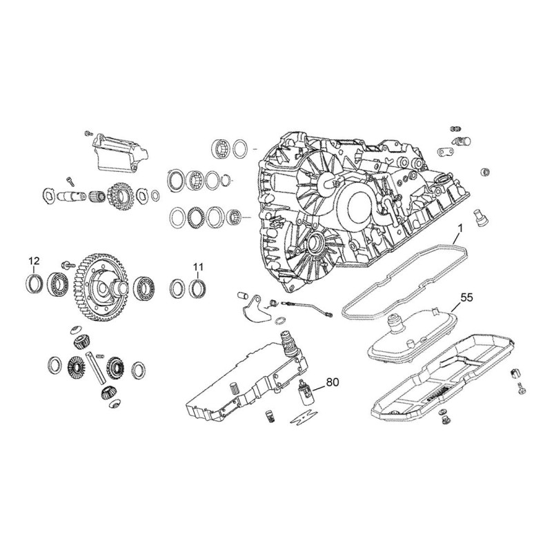 Caja de cambios automática Daimler W5A180 722.7