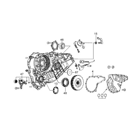 Caja de cambios automática Daimler CVT 722.8