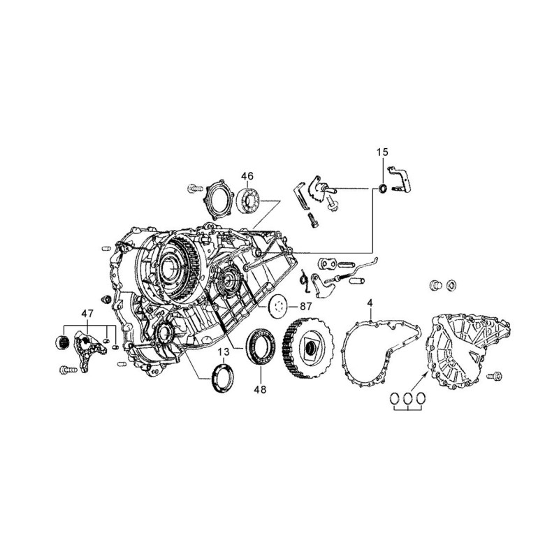 Caja de cambios automática Daimler CVT 722.8