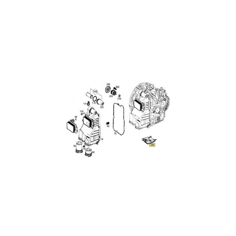 Caja de cambios automática Daimler 8G-DCT 724.1