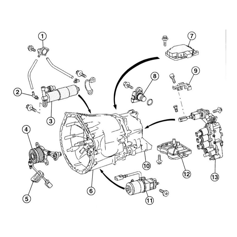 Caja de cambios automática Daimler Sequentronic 716.6