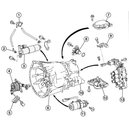 Caja de cambios automática Daimler Sequentronic 716.6