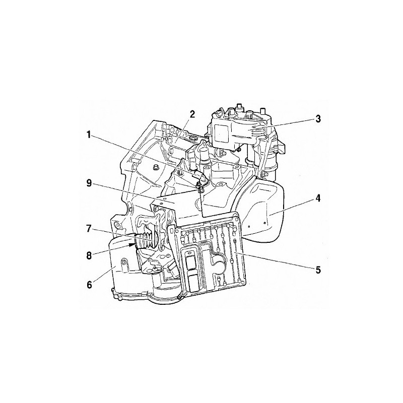 Caja de cambios automática PSA MA5 SensoDrive