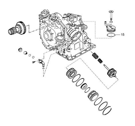 Caja de cambios automática VAG 001 (JF404E)