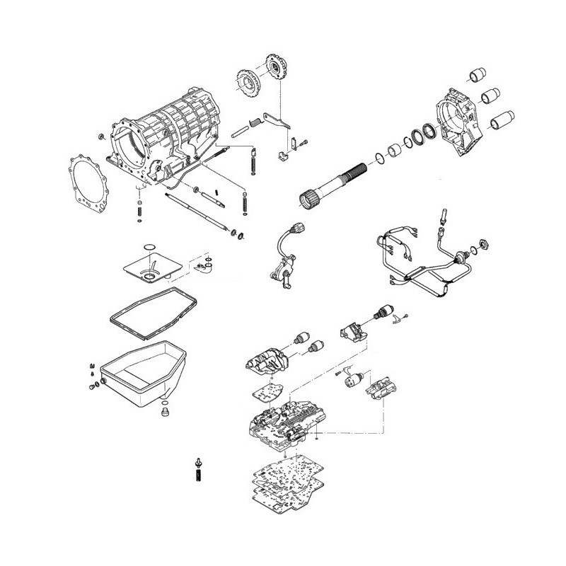 Caja de cambios automática VAG 018 (ZF 4HP 24A)