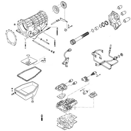 Caja de cambios automática VAG 018 (ZF 4HP 24A)