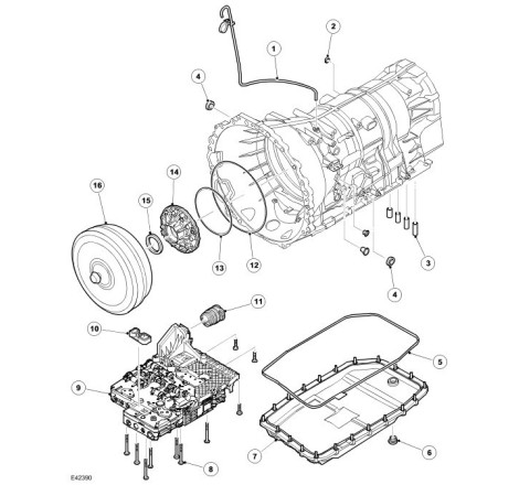 Caja de cambios automática VAG 09E (ZF 6HP26A61 - AL600-6Q)