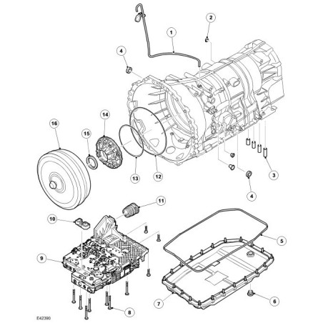 Caja de cambios automática VAG 09E (ZF 6HP26A61 - AL600-6Q)