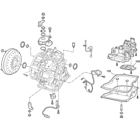 Caja de cambios automática VAG 09P (Aisin - AQ450-8F/A)