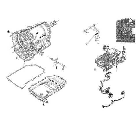 Caja de cambios automática VAG 0D5 (ZF 8HP65)