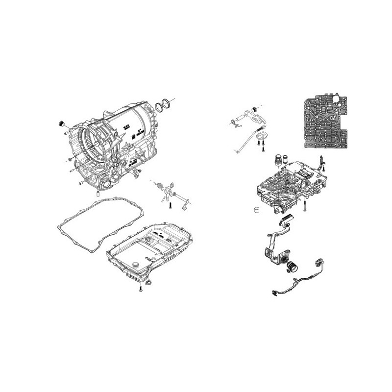 Caja de cambios automática VAG 0D5 (ZF 8HP65)