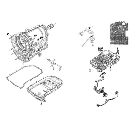 Caja de cambios automática VAG 0D5 (ZF 8HP65)