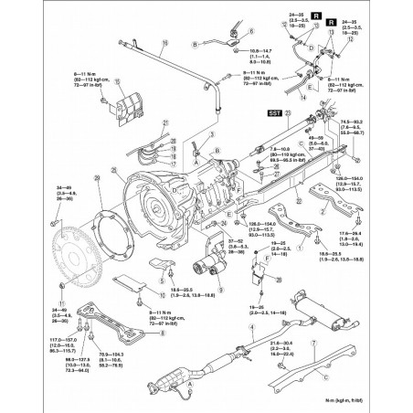 Caja de cambios automática Mazda SJ6A-EL