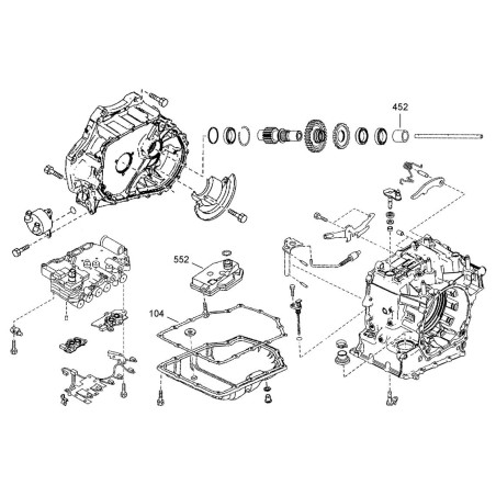 Caja de cambios automática Mazda CW6A-EL