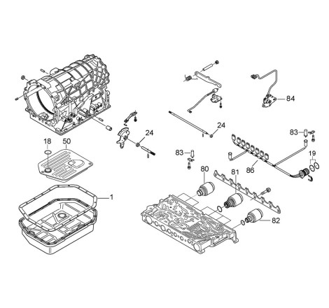 Caja de cambios automática ZF 5HP24