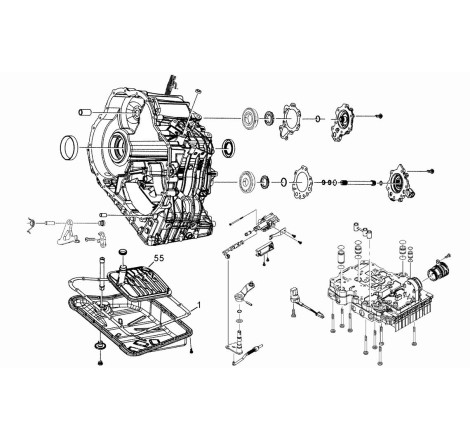 Caja de cambios automática ZF CFT 23