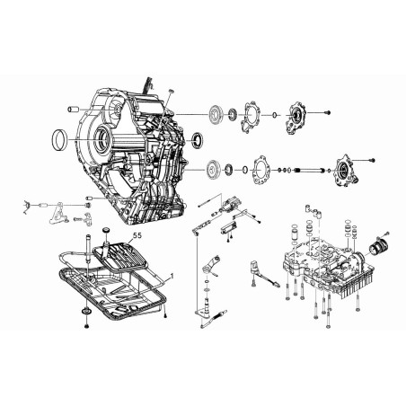 Caja de cambios automática ZF CFT 23