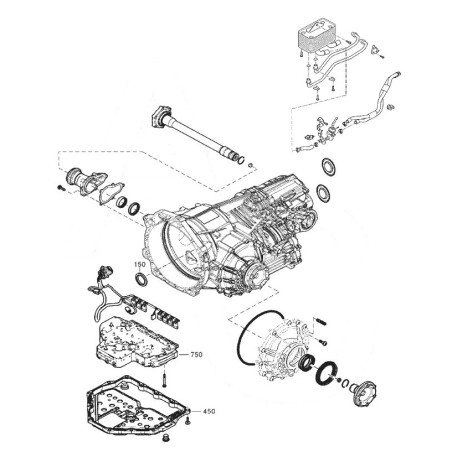 Caja de cambios automática ZF 7DT-45