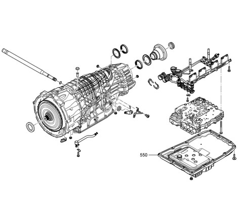 Caja de cambios automática ZF 7DT-75