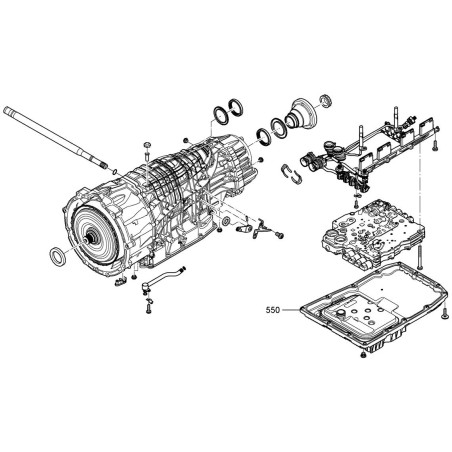 Caja de cambios automática ZF 7DT-75