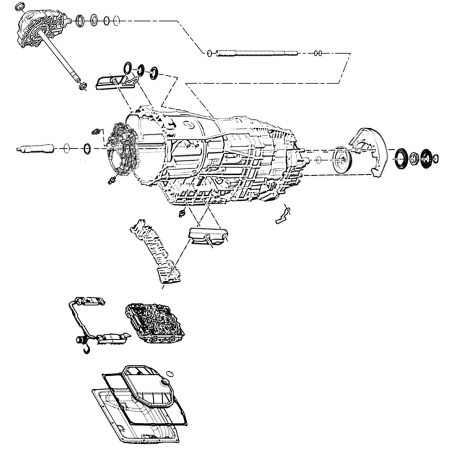 Caja de cambios automática ZF 8DT-80