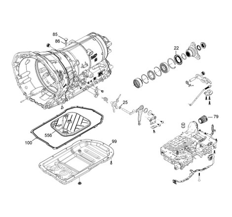 Caja de cambios automática ZF 8HP90