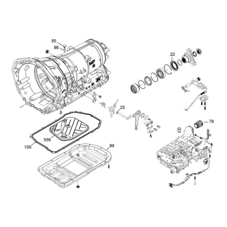 Caja de cambios automática ZF 8HP90